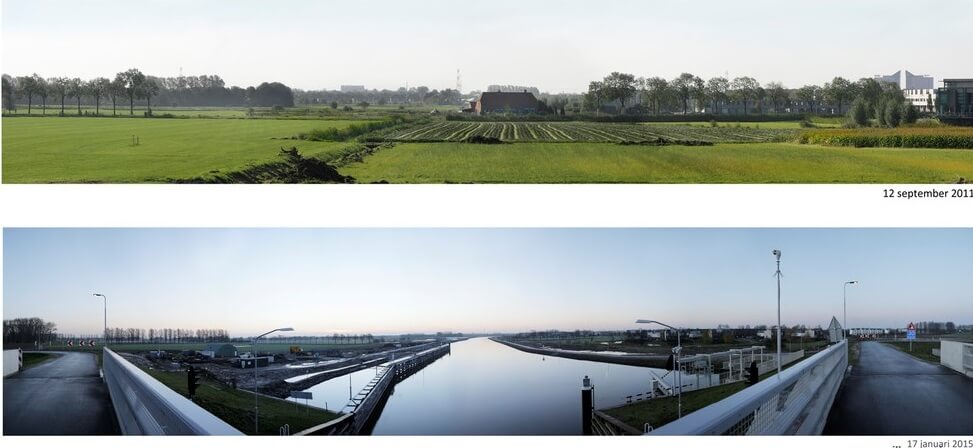 Willemsvaart 2011-2015 voor en na foto